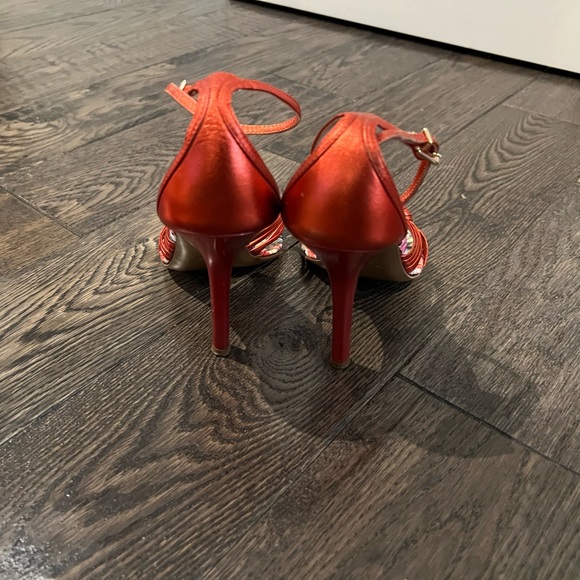 ALDO Shoes, Sandal, Red, High Heel, Size 7.5 - Picture 7 of 8